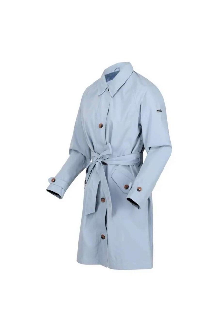 Hot Regatta Womens/Ladies Giovanna Fletcher Collection Madalyn Trench Coat Ice Grey