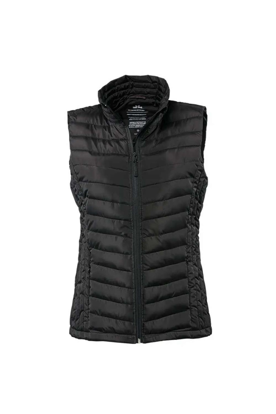 Best Tee Jays Womens/Ladies Padded Zepelin Vest Jacket / Gilet ( ) Black