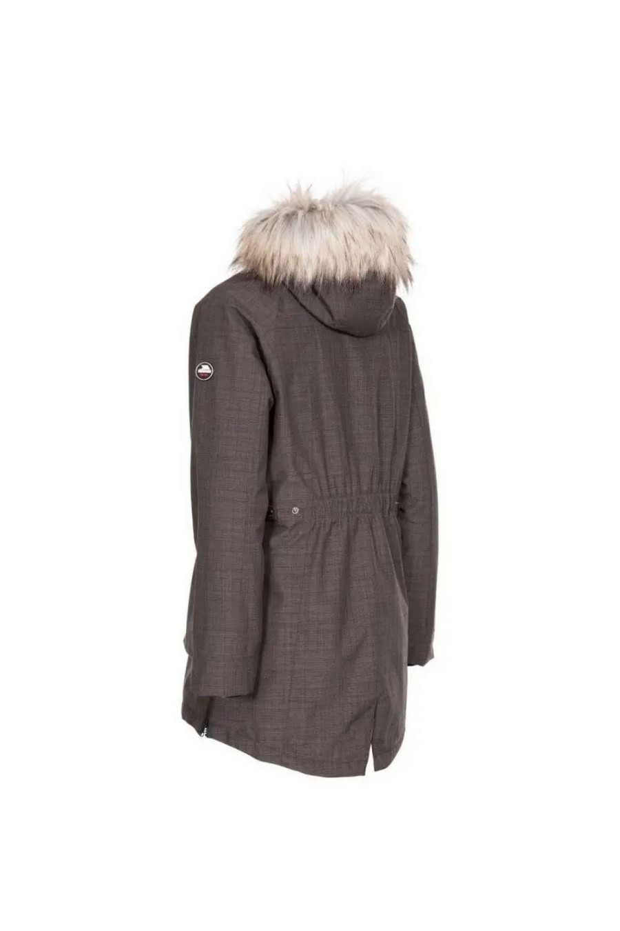 Best Trespass Womens/Ladies Caption Waterproof Parka ( ) Dark Grey