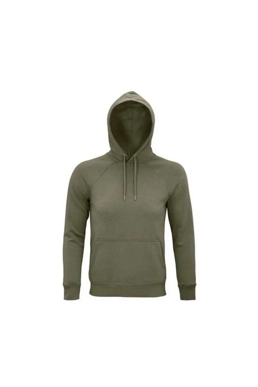 Online Sols Unisex Adult Stellar Organic Hoodie ( ) Khaki