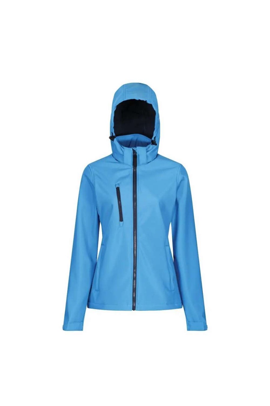 Best Regatta Womens/Ladies Venturer 3 Layer Membrane Soft Shell Jacket ( ) French Blue/Navy