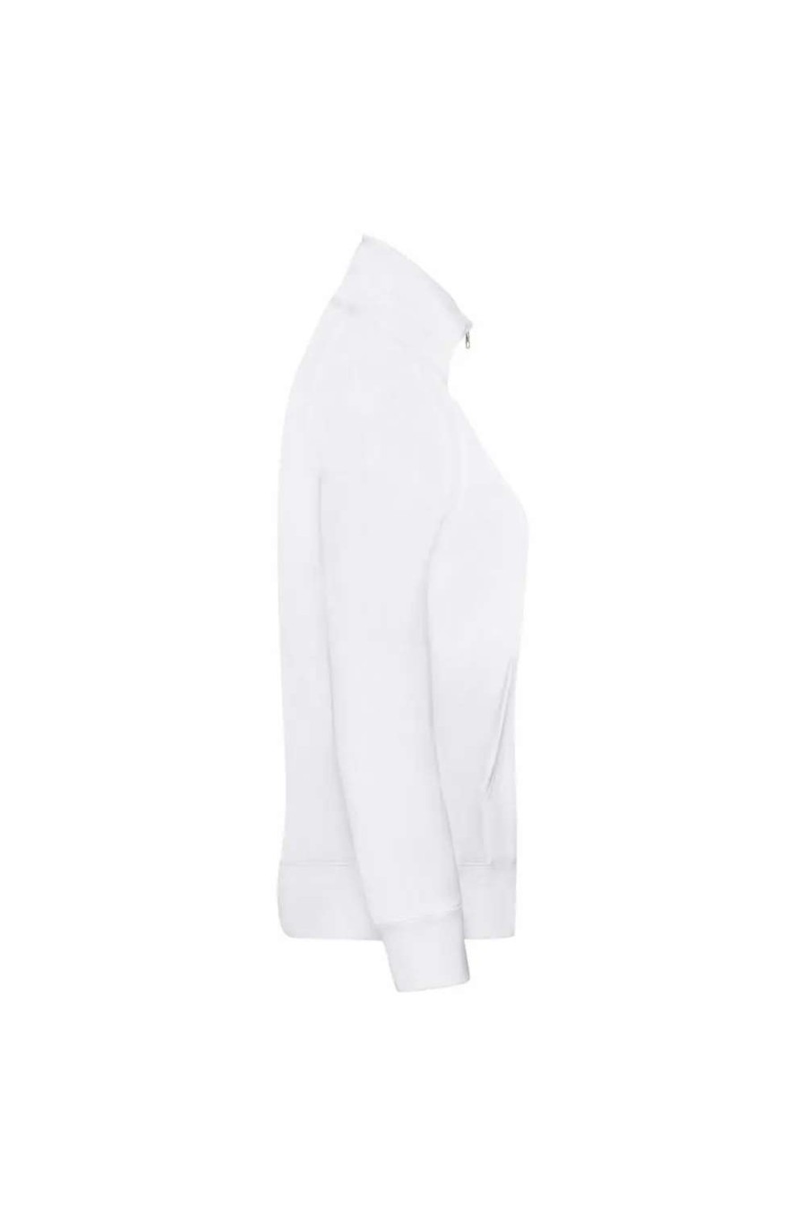 Wholesale Fruit Of The Loom Of The Loom Ladies/Womens Lady-Fit Sweatshirt Jacket ( ) White