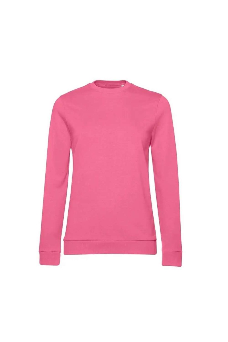 New B&C B&C Womens/Ladies Set-In Sweatshirt ( ) Light Pink