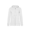 Clearance B&C Womens/Ladies Organic Hoodie White