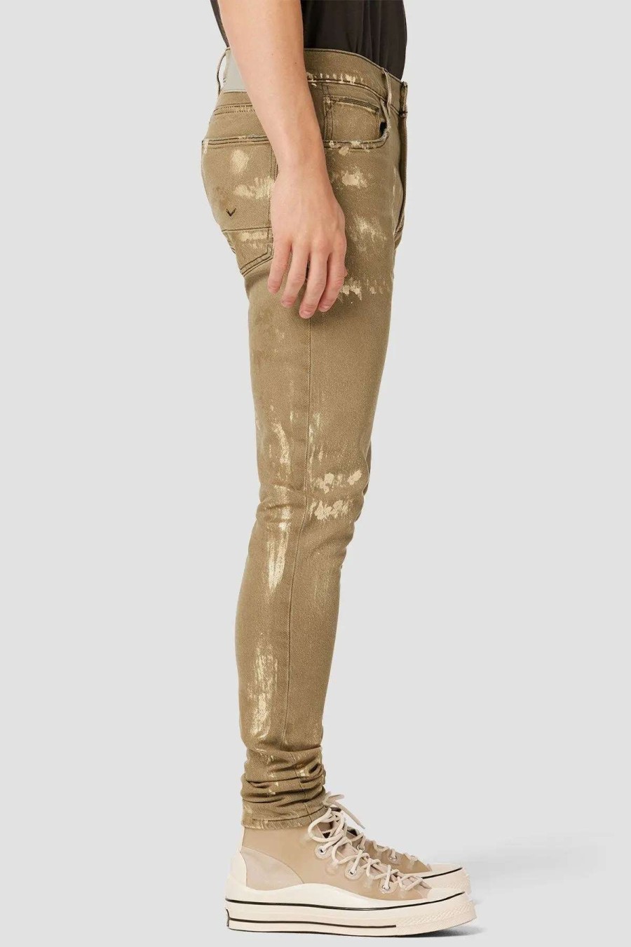 Wholesale Hudson Jeans Zack Skinny Zip Fly Jean Bronze Foil