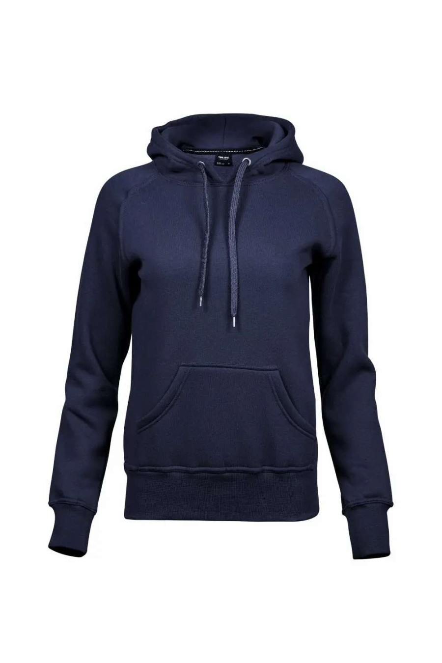 New Tee Jays Womens/Ladies Raglan Hooded Sweatshirt ( ) Navy