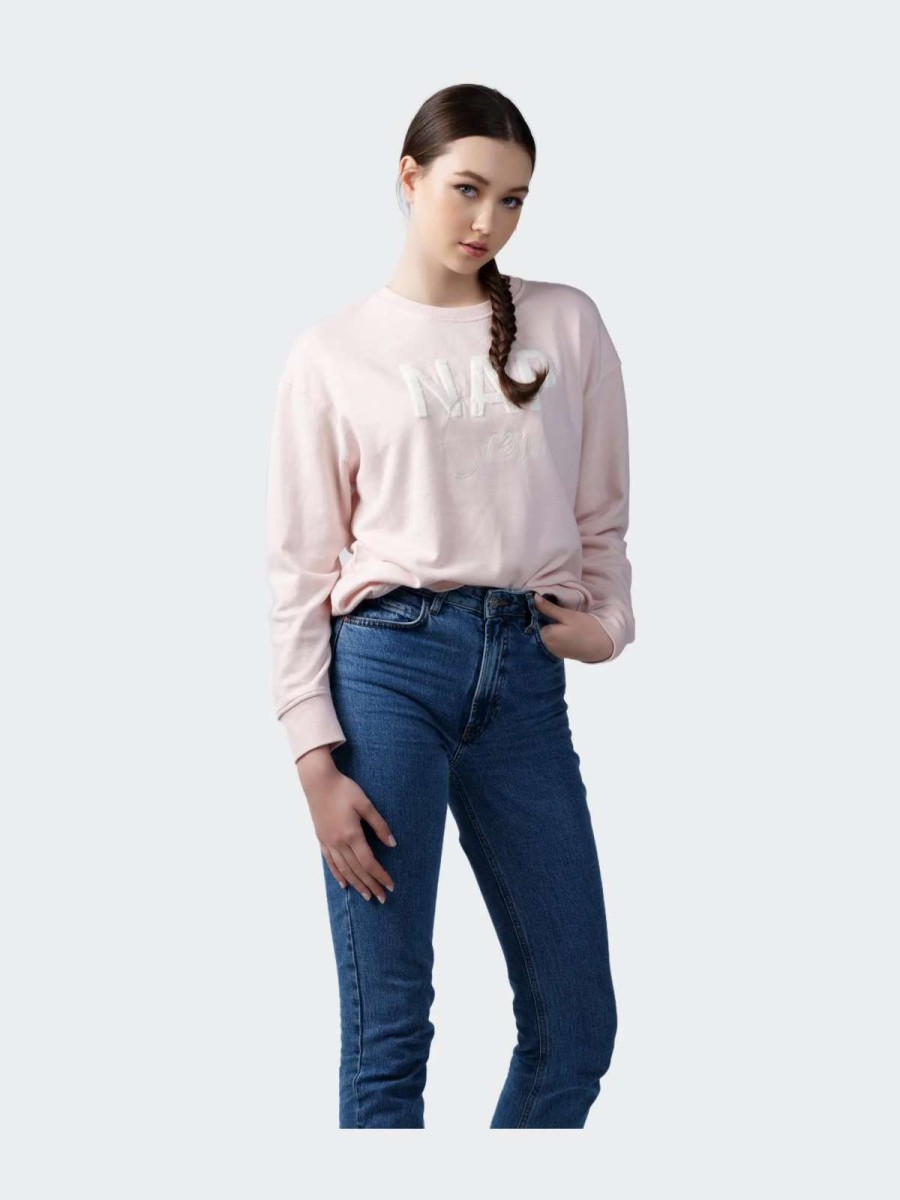 Online Shiraleah "Nap Crew" Sweatshirt Blush