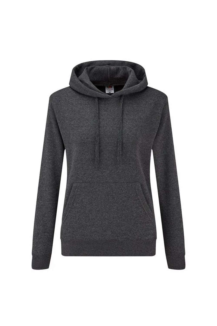 Best Of The Loom Fruit Of The Loom Classic Lady Fit Hooded Sweatshirt ( ) Dark Heather