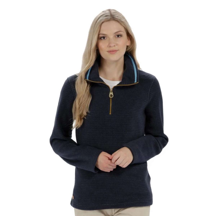 Hot Regatta Womens/Ladies Solenne Fleece Navy