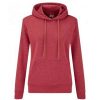 Wholesale Of The Loom Fruit Of The Loom Classic Lady Fit Hooded Sweatshirt ( ) Red Heather