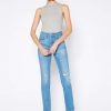 Wholesale Noend Denim Claude Ankle High Rise Straight Jeans Mineral