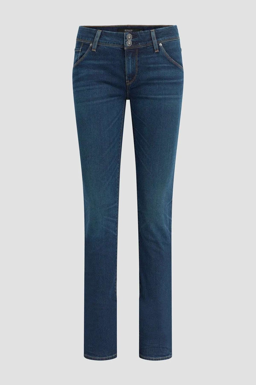 Hot Hudson Jeans Collin Mid-Rise Skinny Jean Obscurity