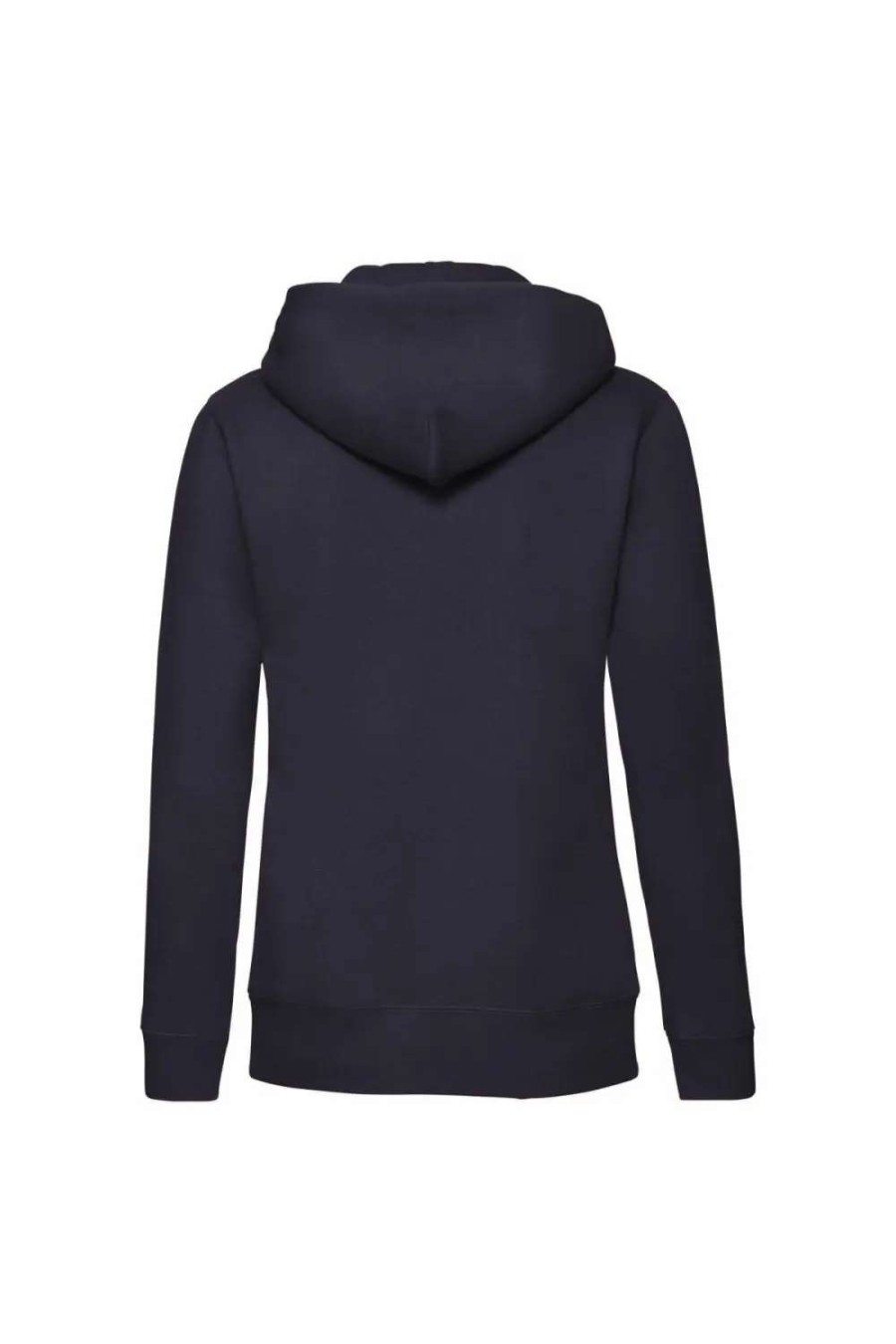 Clearance Fruit Of The Loom Of The Loom Ladies Lady-Fit Hooded Sweatshirt Jacket ( ) Deep Navy