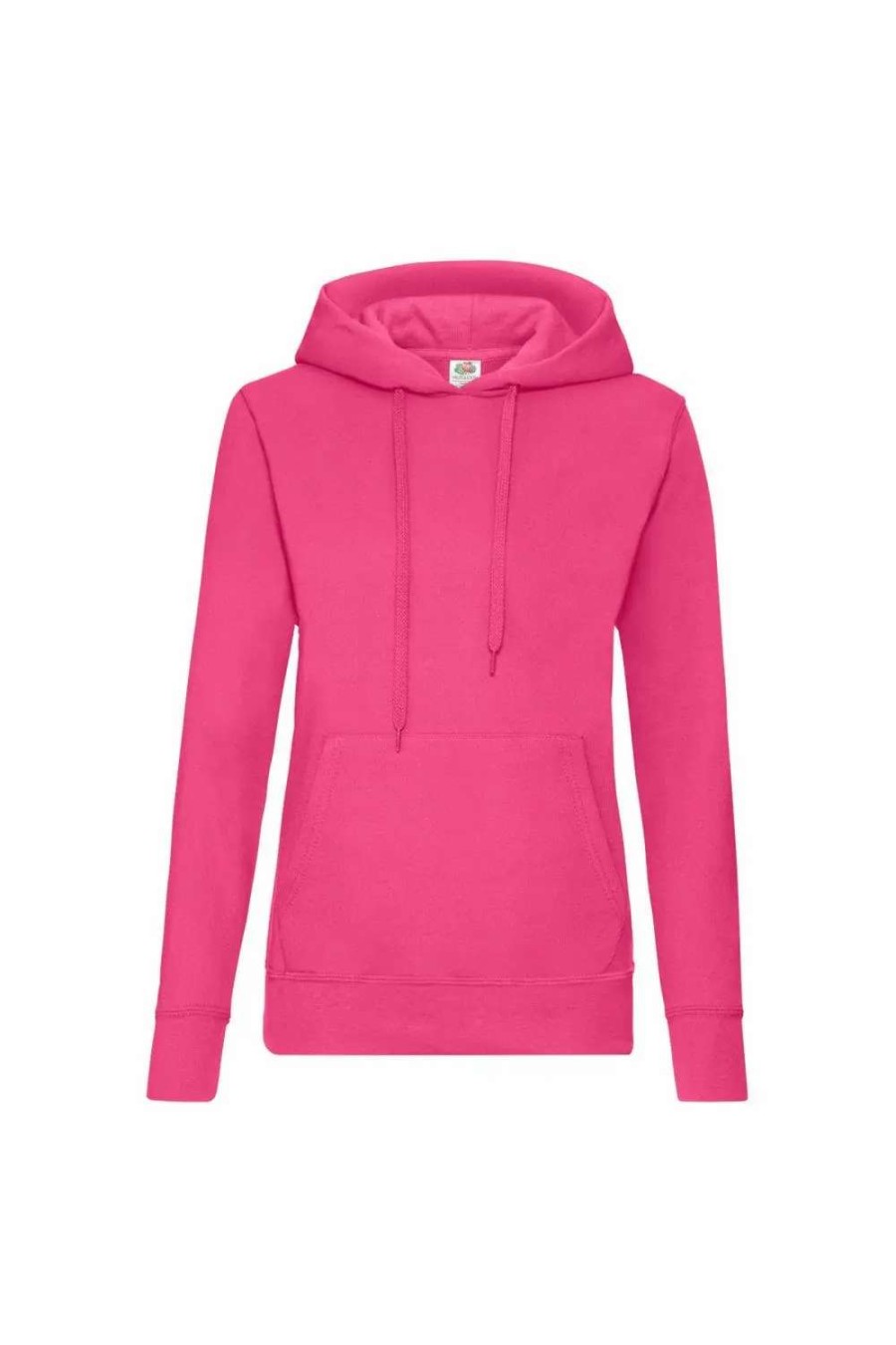 Hot Of The Loom Fruit Of The Loom Ladies Lady Fit Hooded Sweatshirt / Hoodie ( ) Fuchsia