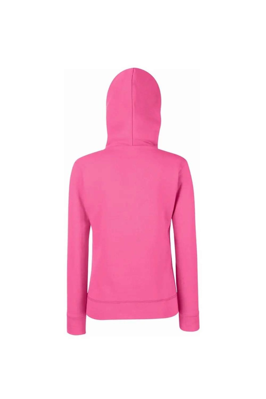 Hot Of The Loom Fruit Of The Loom Ladies Lady Fit Hooded Sweatshirt / Hoodie ( ) Fuchsia