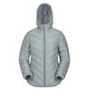 New Mountain Warehouse Mens/Ladies Seasons Reflective Padded Jacket Silver