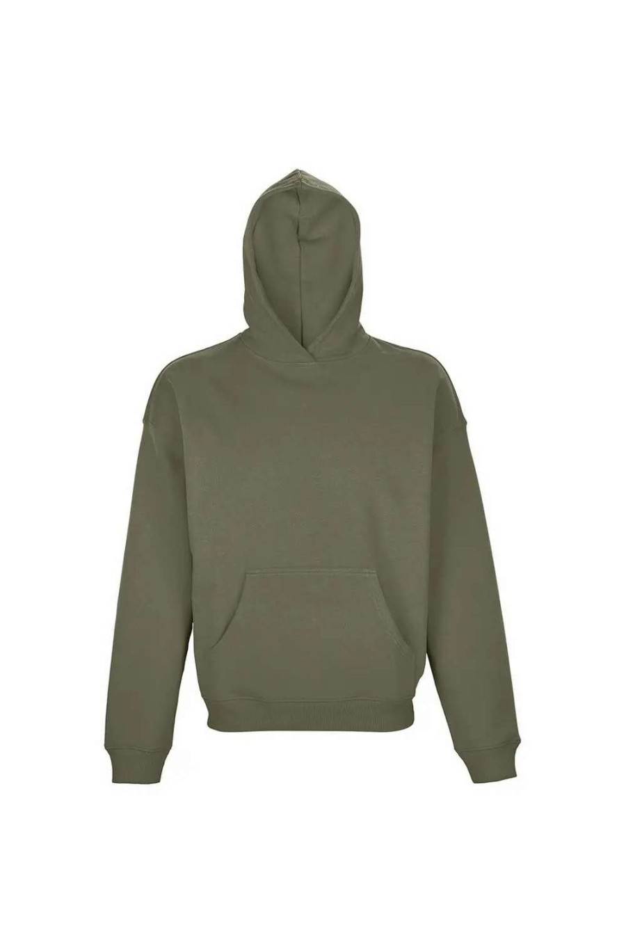 Clearance Sols Unisex Adult Connor Organic Oversized Hoodie Khaki