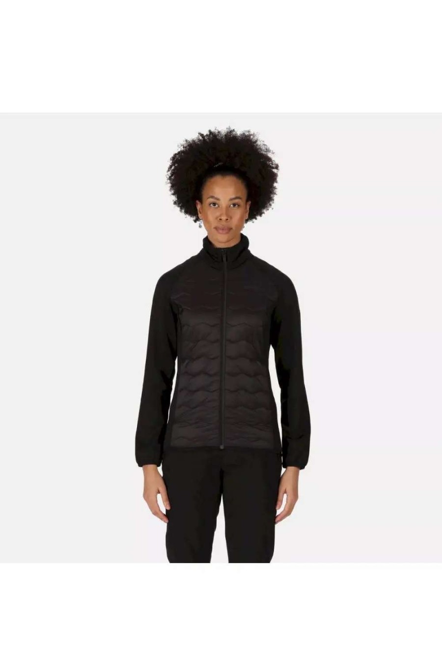 Best Regatta Womens/Ladies Clumber Iii Hybrid Jacket Black