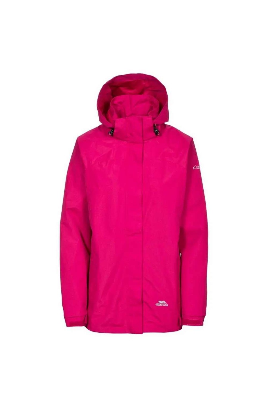 Best Trespass Womens/Ladies Nasu Ii Waterproof Shell Jacket Cerise