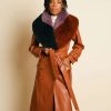 Best Hutch Bowie Coat Terracotta