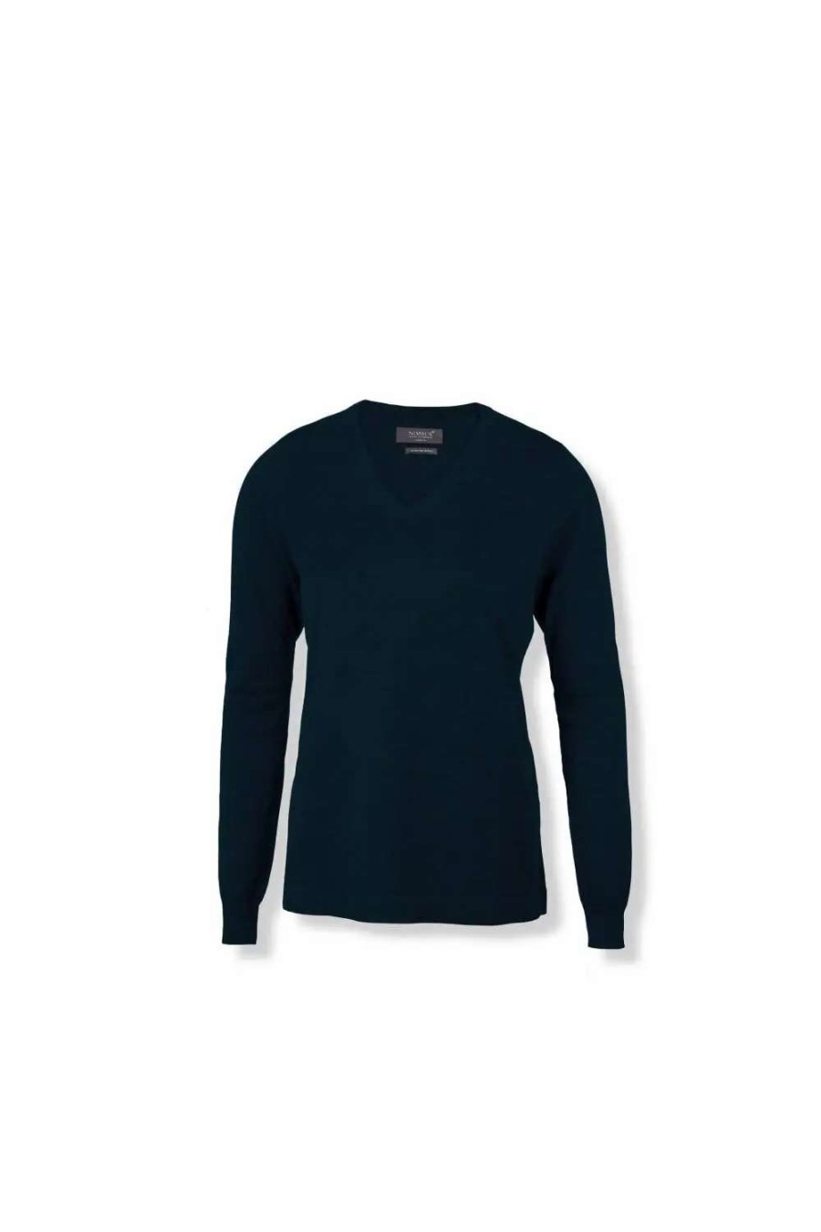 Clearance Nimbus Womens/Ladies Ashbury Knitted V Neck Sweater ( ) Navy