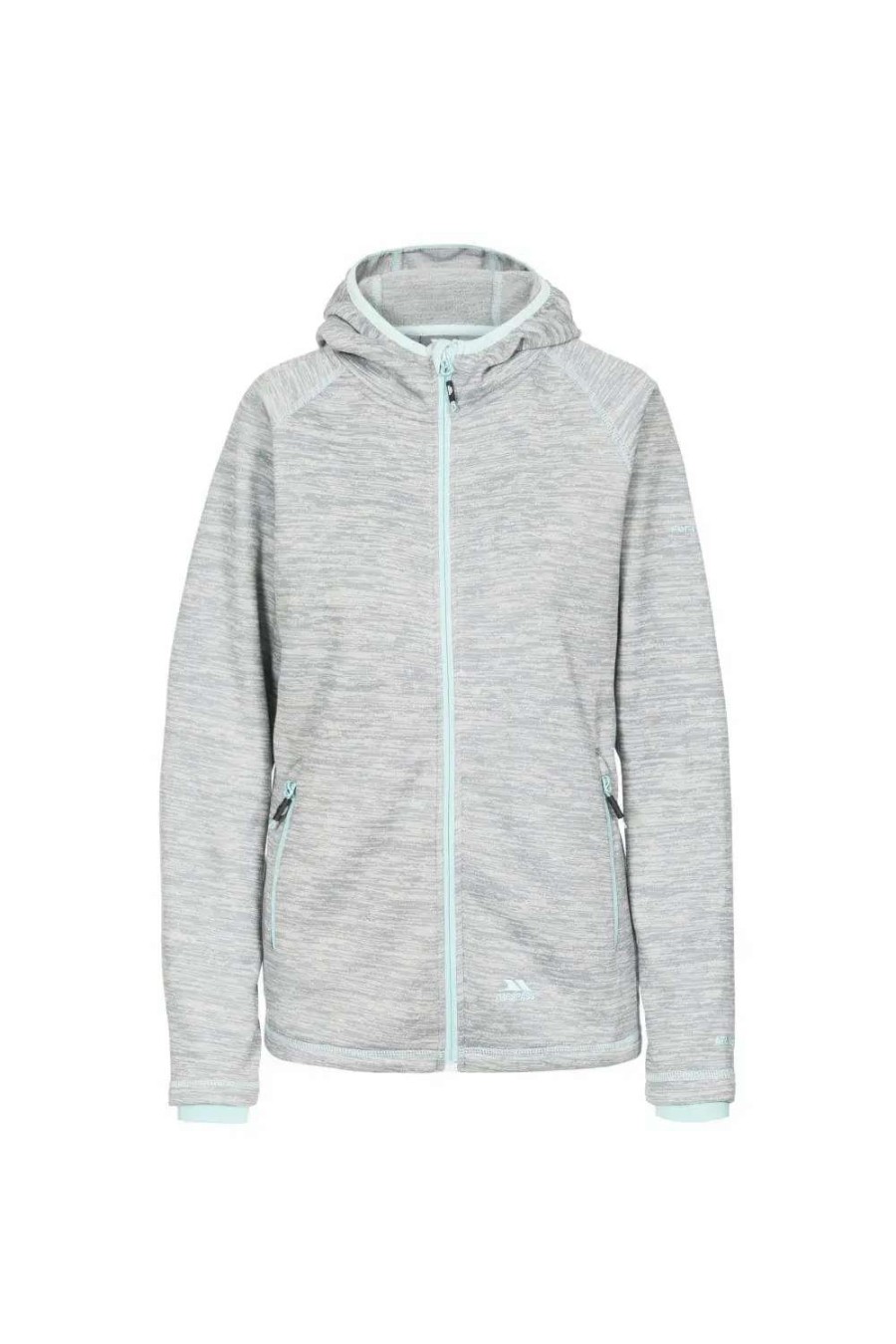 Best Trespass Womens/Ladies Riverstone Fleece Jacket Grey Marl