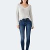 New Dl1961 Florence Skinny Mid Rise Instasculpt Ankle Write