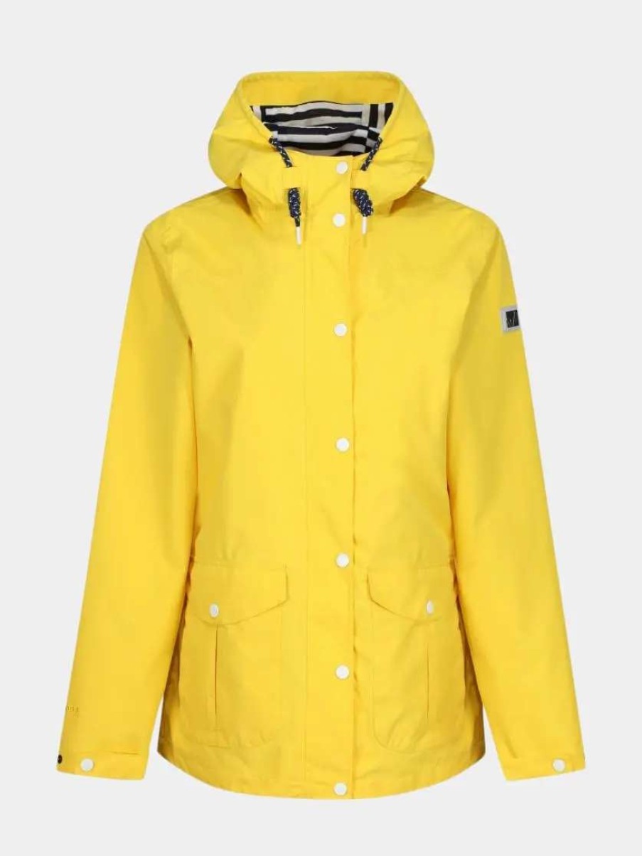 Wholesale Regatta Womens/Ladies Phoebe Waterproof Soft Shell Jacket ( ) Maize Yellow