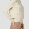 Online Hudson Jeans Ls Sweater W Twist Back Cream