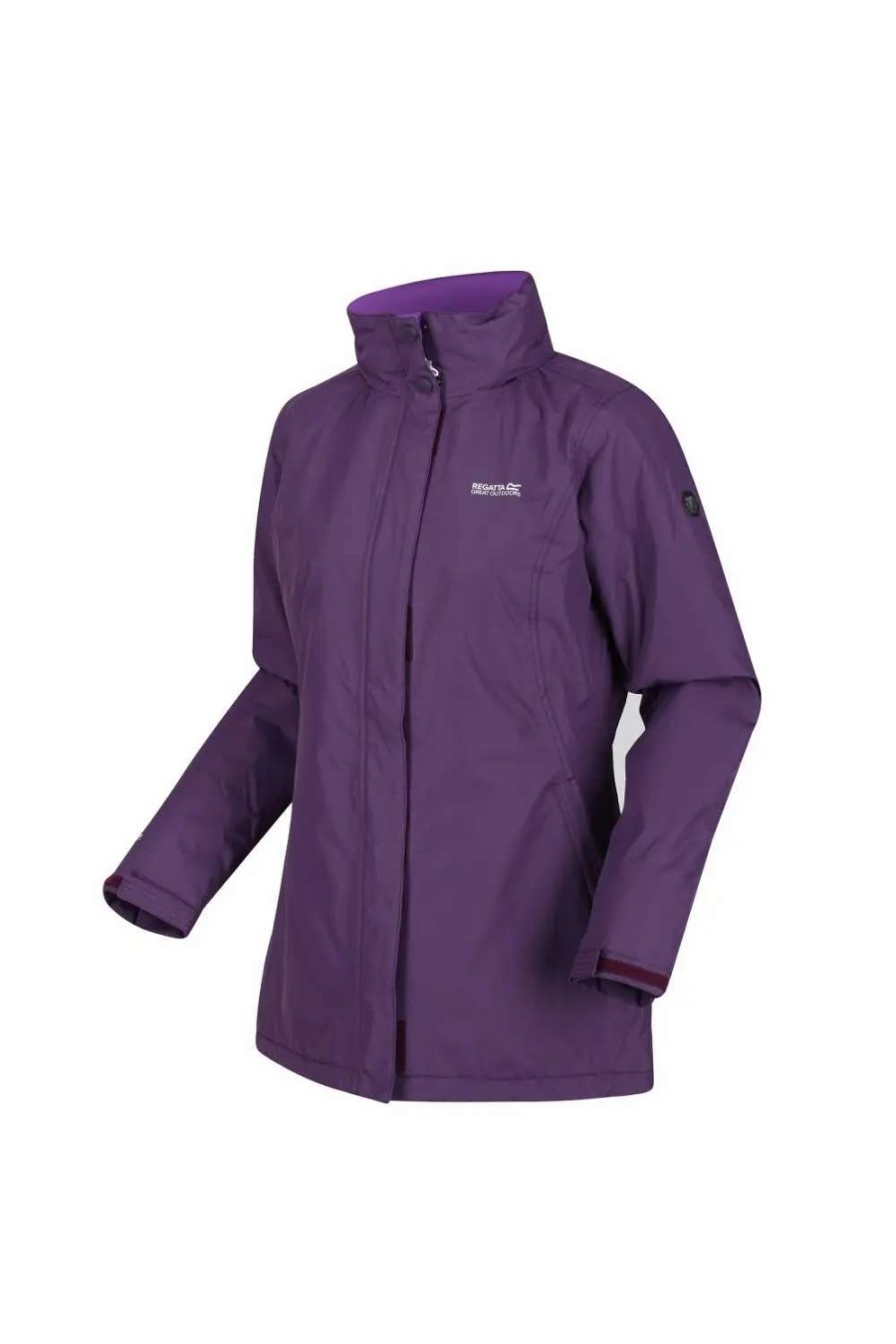 Best Regatta Womens/Ladies Blanchet Ii Jacket ( ) Dark Aubergine/Purple Sapphire