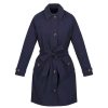 Hot Regatta Womens Giovanna Fletcher Collection Madalyn Trench Coat Navy