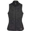 Wholesale Trespass Womens/Ladies Mildred Fleece Gilet ( ) Black Marl