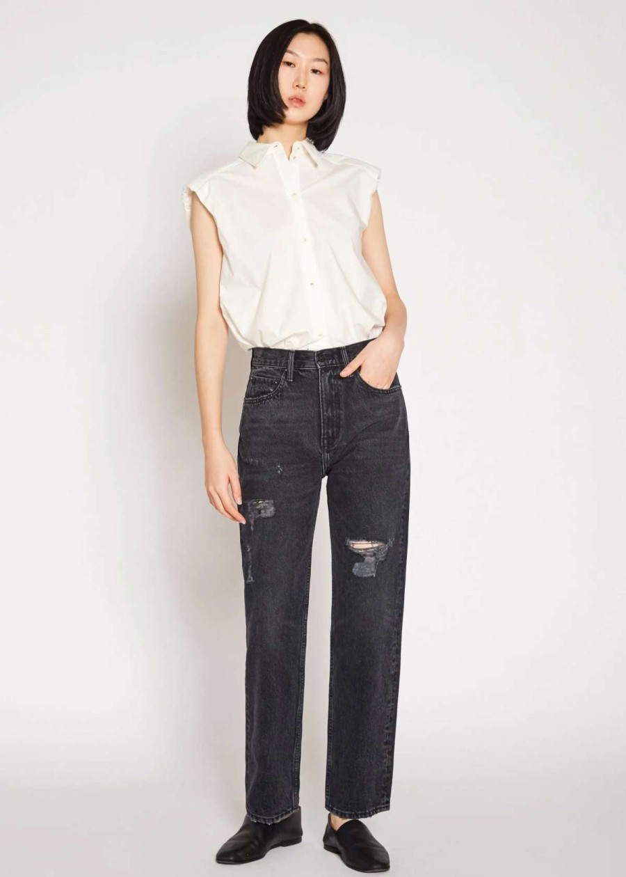 New Noend Denim Slacker Low Rise Relaxed Straight In Billings