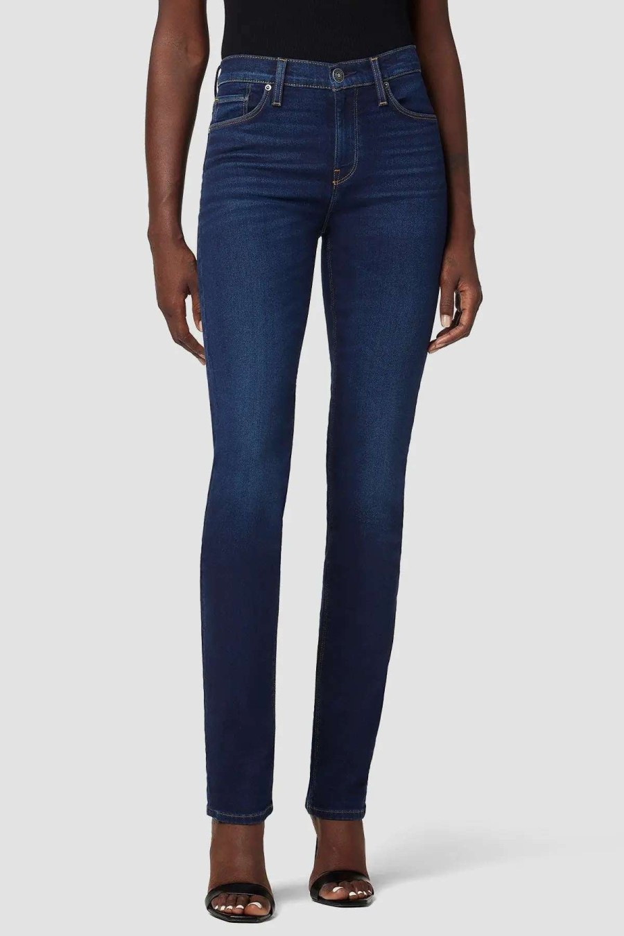 Best Hudson Jeans Nico Mid-Rise Straight Jean Requiem