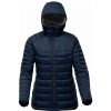 Clearance Stormtech Womens/Ladies Stavanger Thermal Padded Jacket Navy/Graphite Grey