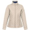 Hot Regatta Womens/Ladies Charleigh Quilted Insulated Jacket Light Vanilla