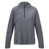 Wholesale Regatta Womens/Ladies Fidelia Ii Textured Half Zip Fleece Navy