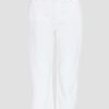 New Hudson Jeans Noa High-Rise Straight Crop Jean White