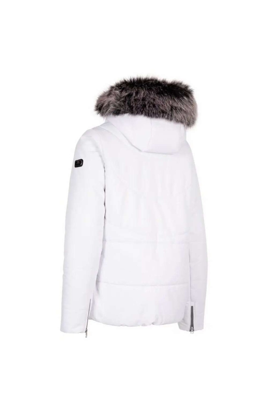 Best Trespass Womens/Ladies Recap Waterproof Jacket White