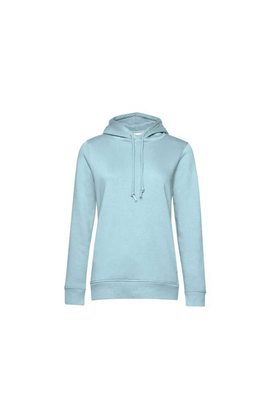 Clearance B&C B&C Womens/Ladies Organic Hoodie ( ) Duck Egg Blue