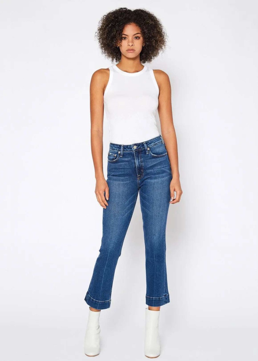 Clearance Noend Denim Farrah Kick Flare In Bella