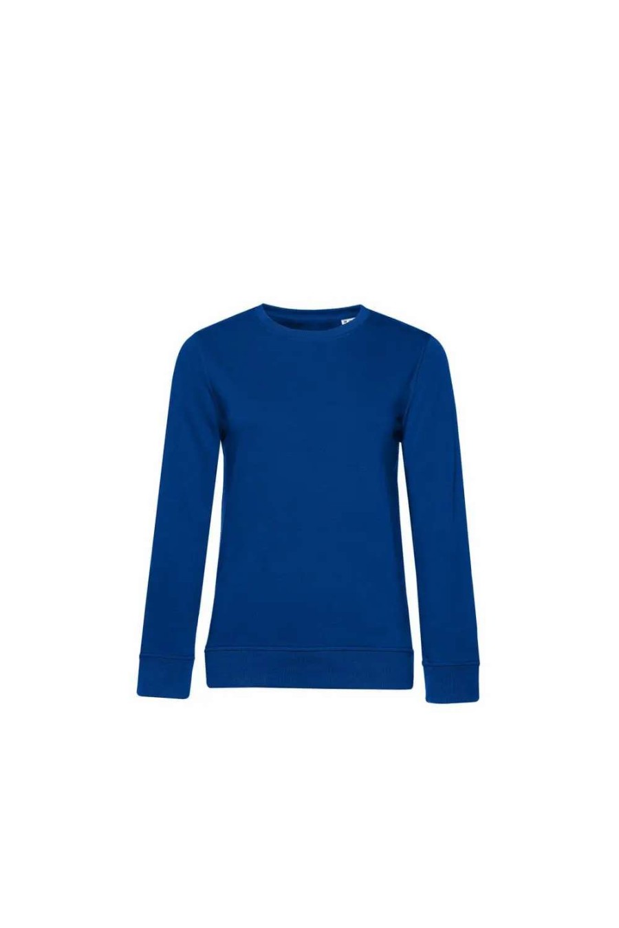 Clearance B&C B&C Womens/Ladies Organic Sweatshirt ( ) Royal Blue