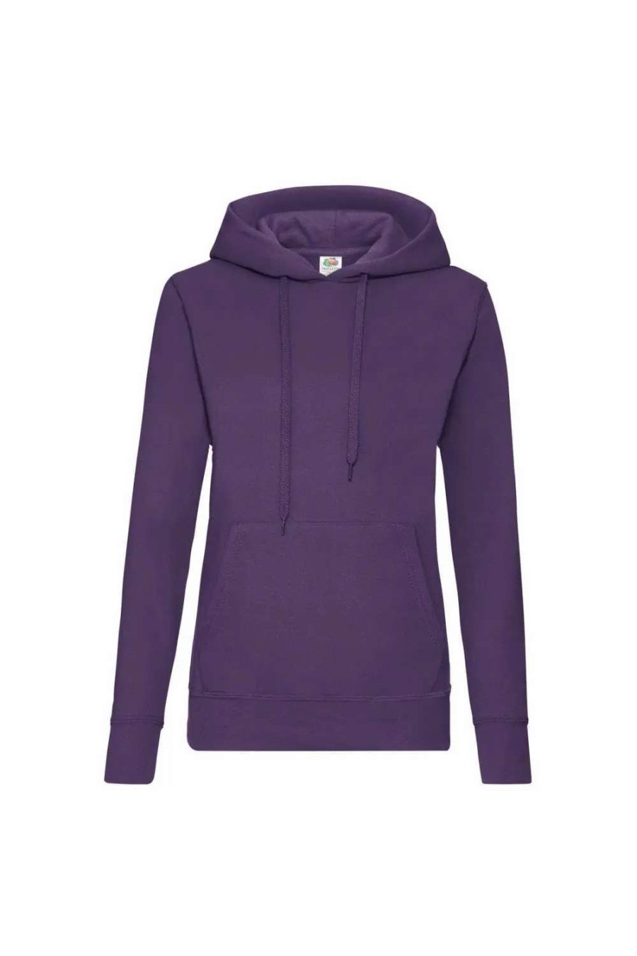 Hot Of The Loom Fruit Of The Loom Ladies Lady Fit Hooded Sweatshirt / Hoodie ( ) Purple