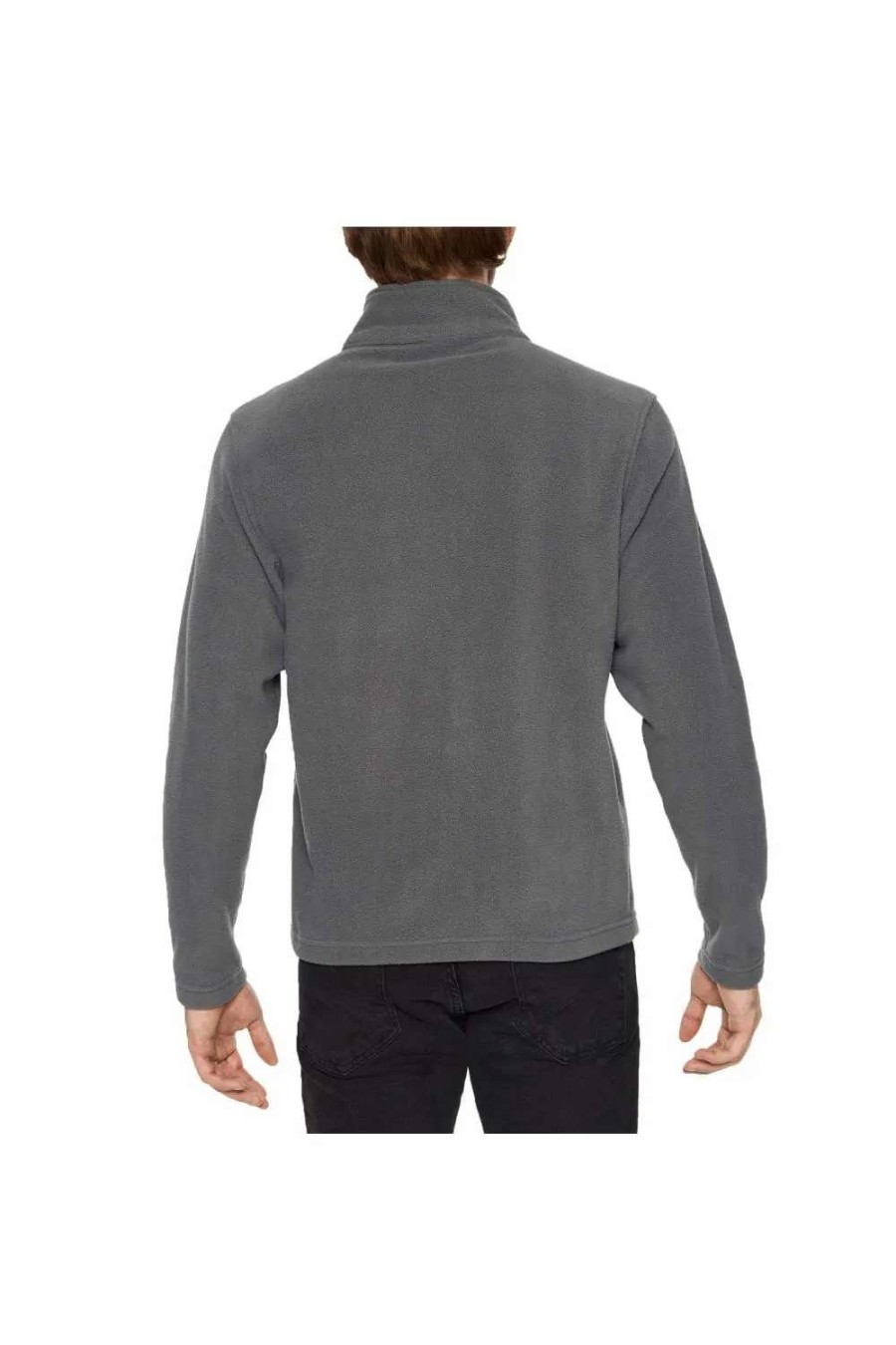 New Gildan Adults Unisex Hammer Micro-Fleece Jacket ( ) Charcoal