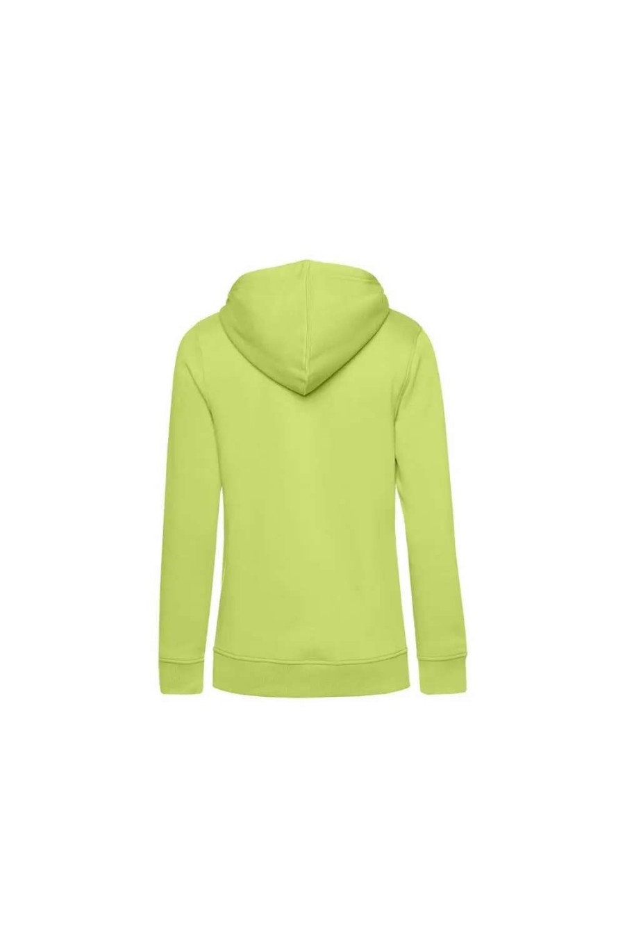 New B&C B&C Womens/Ladies Organic Hoodie ( ) Lime Green