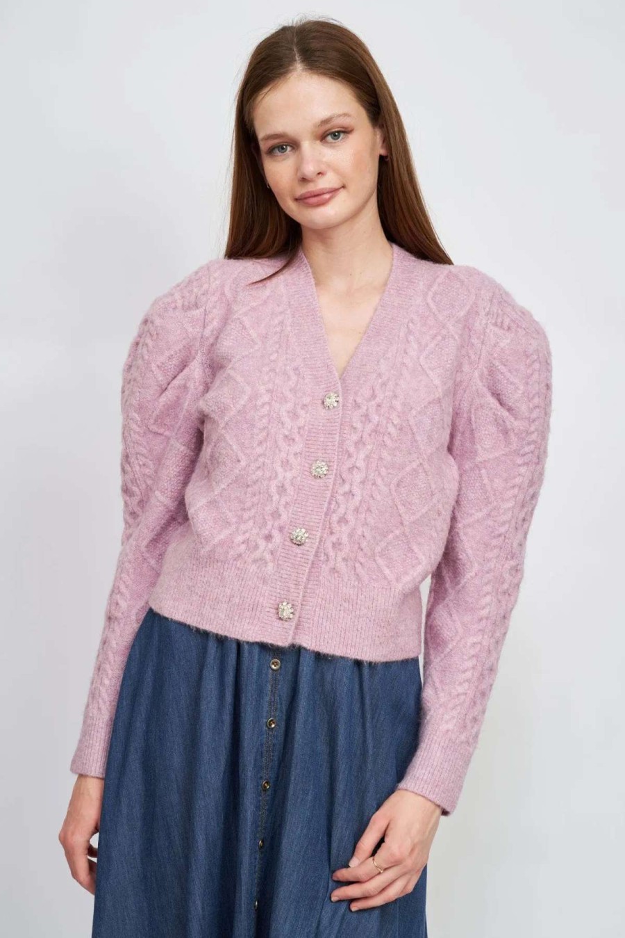 Best En Saison Rka Cardigan Lilac