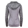 Hot Awdis Just Cool Womens/Ladies Girlie Cool Contrast Zoodie ( ) Gray/Gray Melange