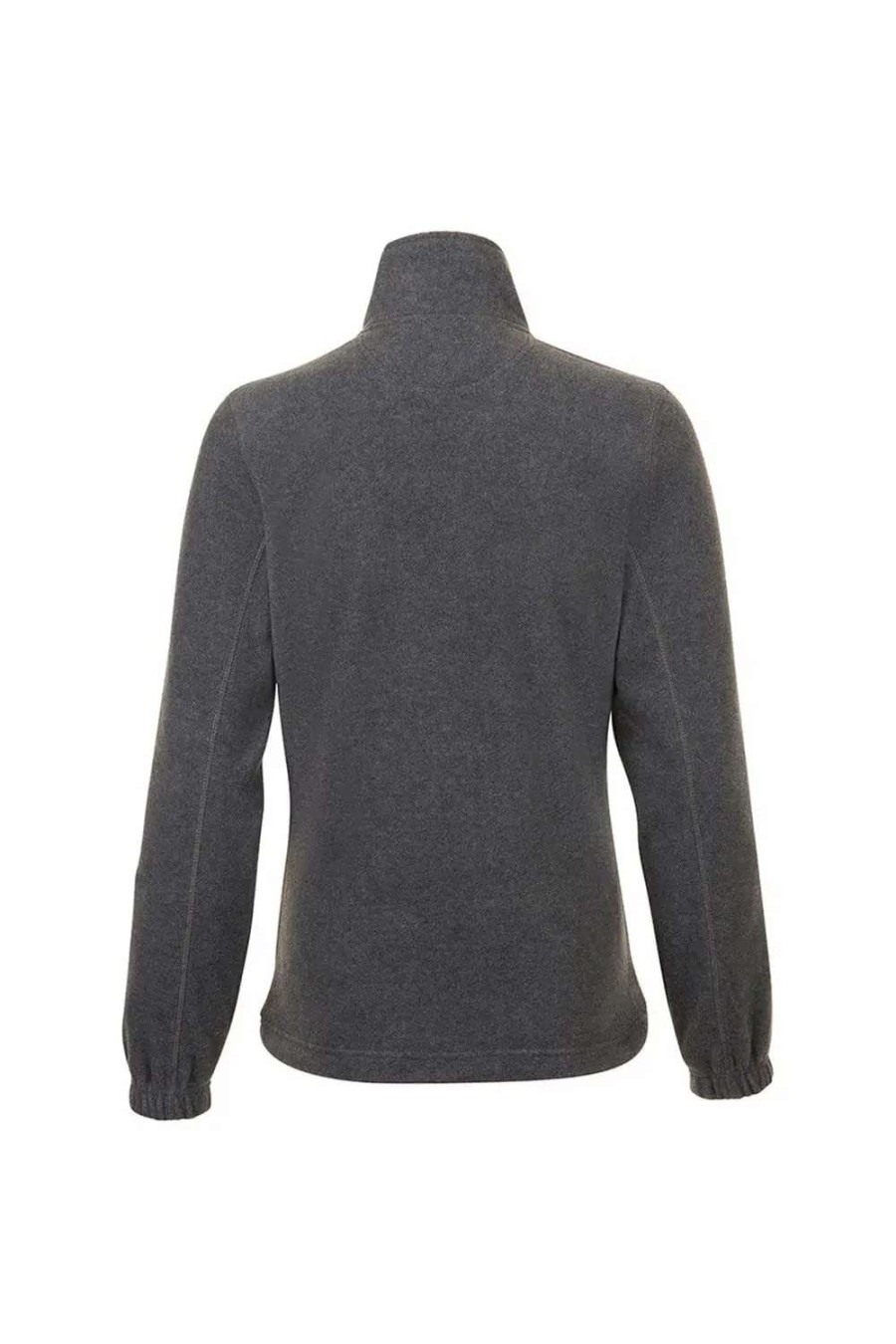 Best Sols Womens/Ladies North Full Zip Fleece Jacket ( ) Gray Marl