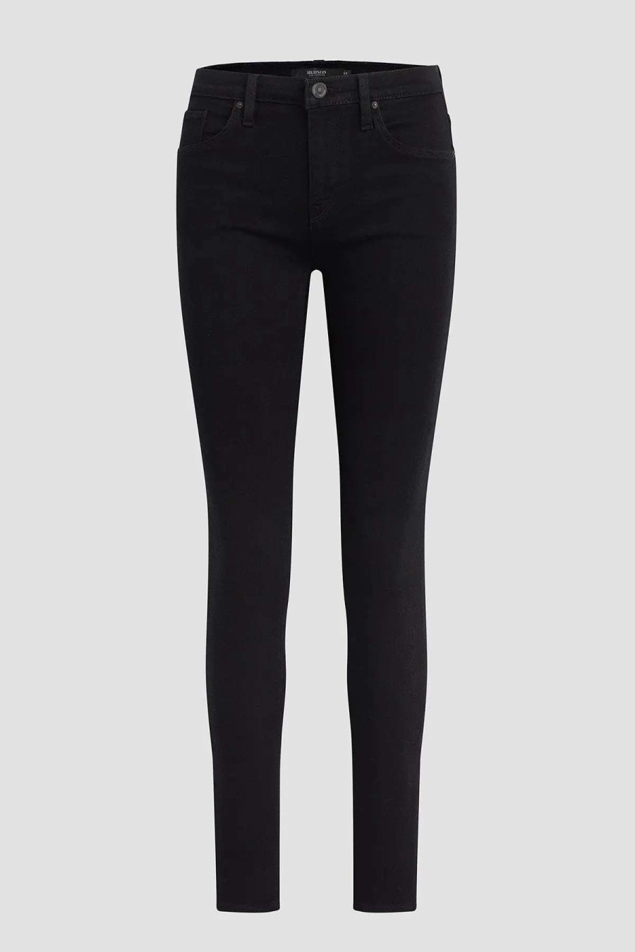 New Hudson Jeans Nico Mid-Rise Super Skinny Jean Black