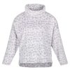 Clearance Regatta Womens/Ladies Bekkah Embossed Fluffy Sweater Storm Grey